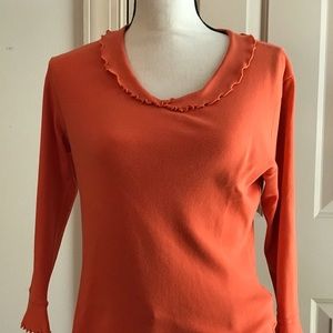 Alexis & Avery peach color top
